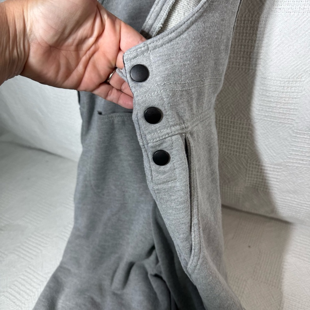 Champion French Terry‎ Overall Shorts in Heather Grey Size Small Adjust - Picture 5 of 10